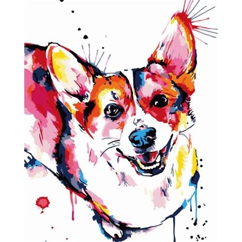 Sympathy Love Saucerman Oil Picture By Numbers Acrylic Paint Colorful Diy Kits For Adults Drawing Coloring Painting By Number