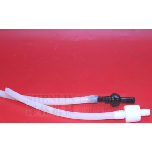 Filler drawing pipe Food safe tube silicone pipe sucking liquid OD 9mm ID 6mm nozzle of filling machine check valve length 2m