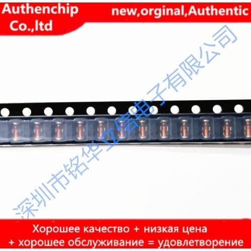 50pcs real orginal new PMLL4148L switching diode LL34 cylinder 4148 red seed black ring 100V 450MA