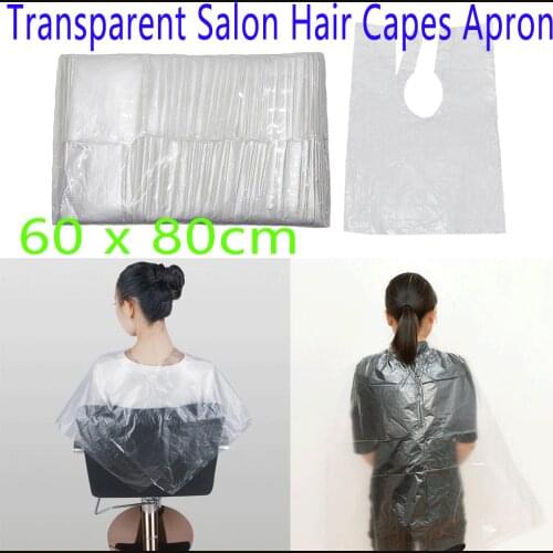 100x Hairdressing Shawl, Disposable Haircutting Capes Hairdressing Apron