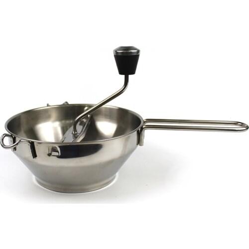 Fruit 3 Perforated Discs Stainless Steel Professional Shredding Mud Vegetable Sieve Grater Baby Cooking Mill Jam Food Blender