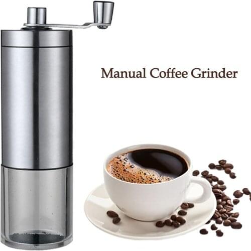 Adjustable Manual Coffee Grinder Household Multi-function Stainless Steel Grinder For French Coffee Kitchen Beans