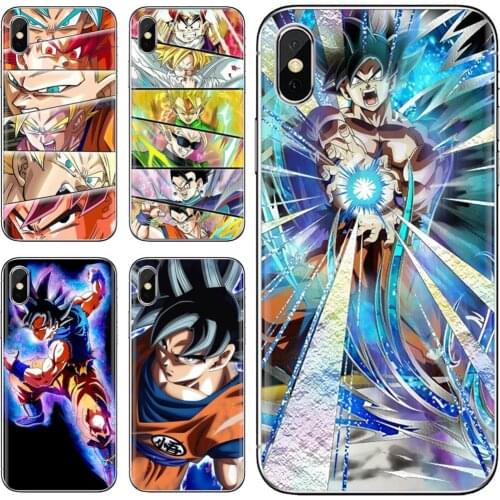 Silicone Skin Cover For Samsung Galaxy A9 A8 Star Lite A3 A5 A7 A6 Plus 2018 2015 2016 2017 art-anime-C-dragonball-goku-blue