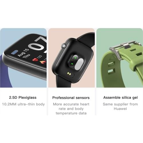2021 S30 Heart Rate Blood Pressure Monitoring Smart Watch IP68 Waterproof Men and Women Sport Tracker Smart Bracelet