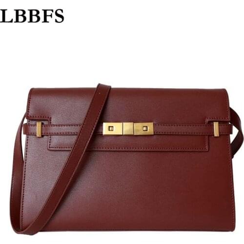 EPMKER Satchels Purses and Handbags Luxury Designer 2021 High Quality Cross Body Bag Woman Genuine Leather Fashion Shoulder Bag