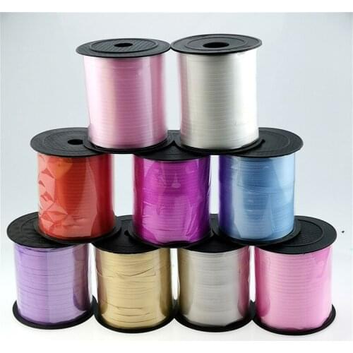 Wedding Decoration 5 Rolls 200 Meters Balloon Tie Ties Balloon Ribbon Ribbon Tie Wedding Decoration House Decoration Tie Rope