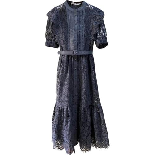 Twotwinchic Summer Dresses With Lace