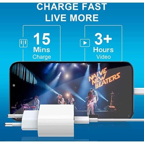 20W USB Type C Charger For iPhone 12 Pro Max Mini Quick Charge 3.0 QC PD 20W USB-C Fast Charging Travel Wall For iPhone 12