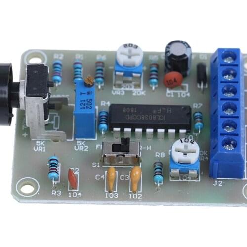 1 Set ICL8038 Monolithic Function Signal Generator Module Kit Sine Square Triangle