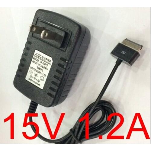 1PCS High quality 15V 1.2A Wall Charger Adapter US plug For Asus EeePad Transformer TF201 TF300 TF700
