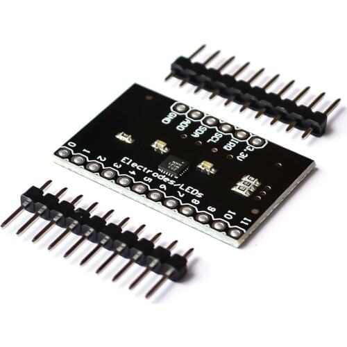 10PCS/LOT MPR121 Breakout V12 Capacitive Touch Sensor Controller Module I2C keyboard