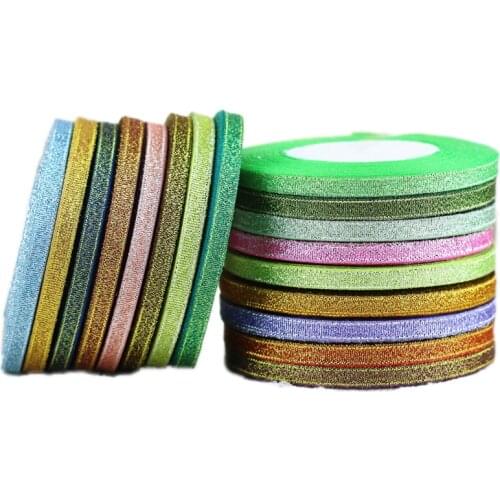 25 yards/lot) 6mm colorful polyester ribbon Christmas packaging ribbon high-grade quality squares ribbon