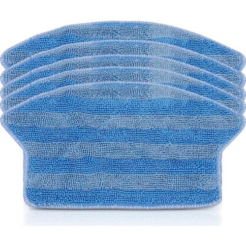 5pcs Robot Vacuum Cleaner Mop Cloth for Redmon RV-R450 RV R450 Robotic Vacuum Cleaner Parts Accessoreis