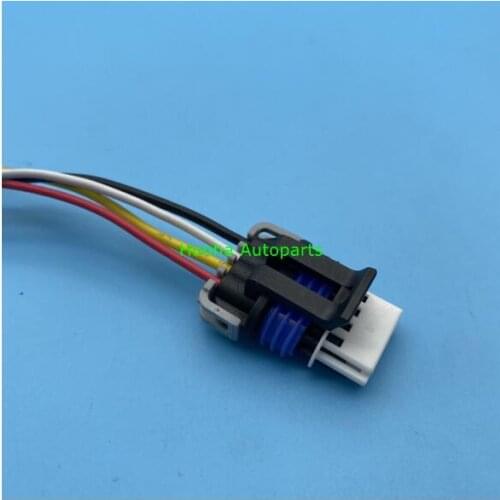 Free shipping 50/100 pcs 4 pin female housing waterproof electrical plug connector wiring harness 15413116
