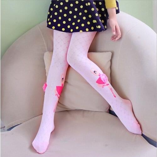 Childrens Spring Cotton Tights Pantyhose Baby Ballet Girls Stockings Kids Exercise Warm Dancing Tights Princess Clothing