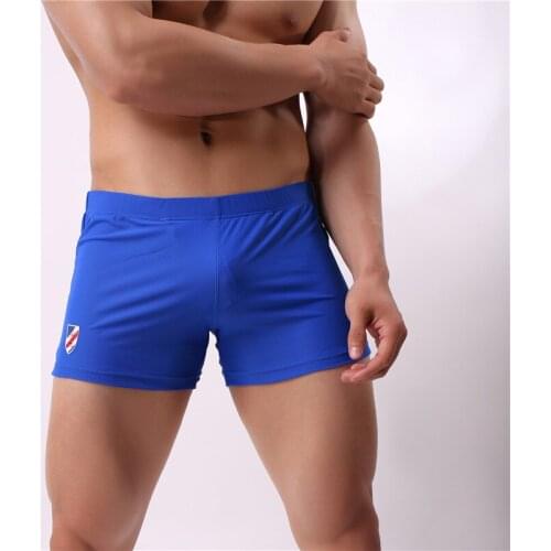 Men Underwear Sexy BRAVE PERSON Boxers Shorts Solid Trunks Mens Underpants Male Panties Shorts short pants #B1164