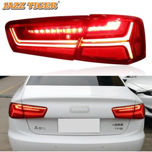 Tail Light Taillights For Audi A6 C7 2012 - 2016 Trailer rear lights led Stop signal for cars Fog Lamp Brake Lamp Reverse Light