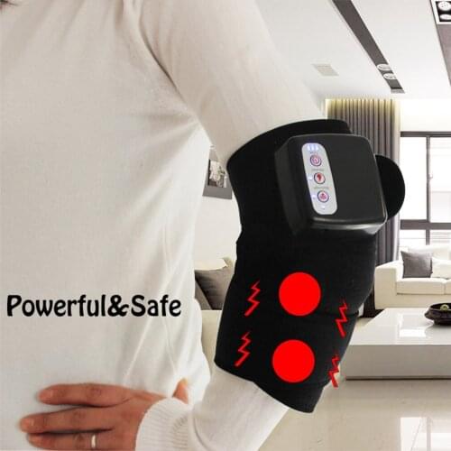 Electric Heating Knee Massager Far Infrared Joint Brace Support Back Shoulder Massage Elbow Knee Physiotherapy Instrument