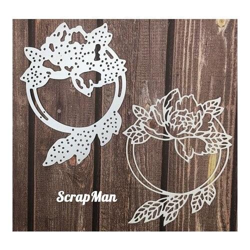 Flowers and leavesr Metal cutting dies cut die mold card Scrapbook paper craft knife mould blade punch stencils