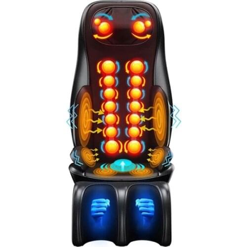 Multifunctional Electric Neck and Back Massage Cushion Vibrator is Suitable for Waist and Leg Acupressure Body Massager to Relax