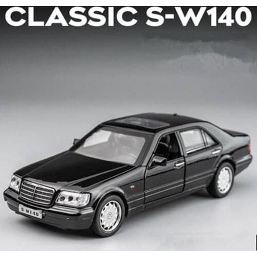 1:32 S-Class S-W140 Classic Car Alloy Car Model Diecasts & Toy Metal Vehicles Car Model Simulation Boys Toy For Childrens Gift