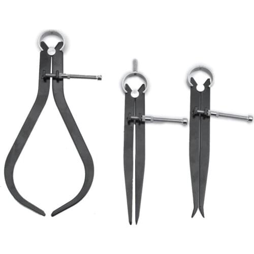 Spring Inside Outside Divider Caliper Set 9.8-inch Machinist Tools 3-pack