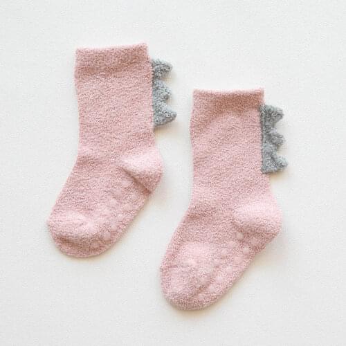 Newborn To 5 Years Old Baby Girl Socks Children Clothes Coral Fleece Kids Girls Anti Slip Socks Winter Warm Baby Boy Socks