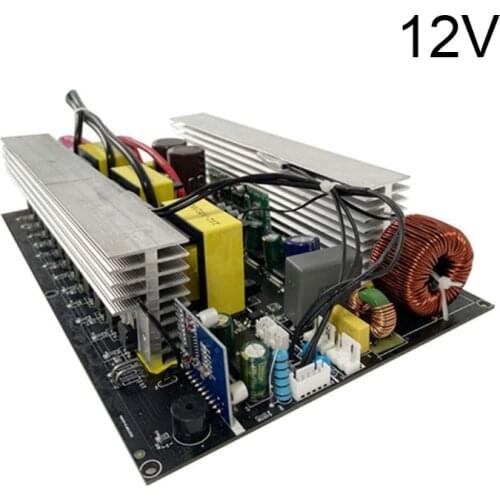 2000W 12V/24V/48V Pure Sine Wave Inverter Board 110V/220V Cooling Fan Switch Voltage Converter Portable Power Converter
