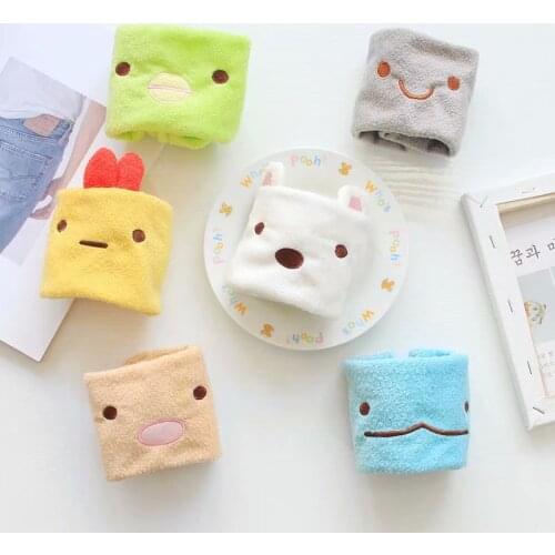 1 Pc Cute Cartoon Sumikko Simple face wash hair hoop female hair headband headband headgear makeup headdress