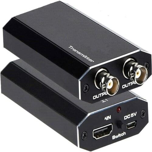 ANPWOO HDMI-compatible To Analog AHD TVI SDI Coaxial Camera Signal Converter 1080PDVR Camera CCTV Security System Professional