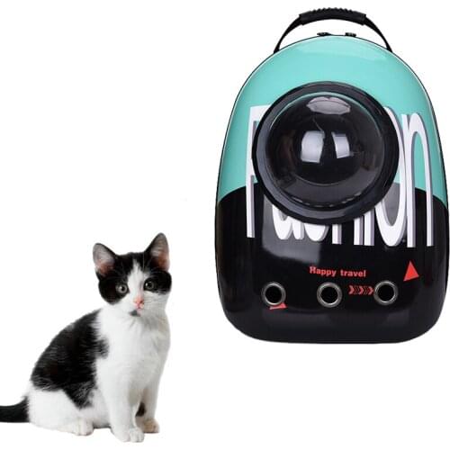 Cat Backpack Breathable Astronaut Space Capsule Backpack for Cats Outdoor Travel Portable Small Dogs Travel Bag Pet Accessories