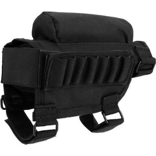 TAK YIYING Hunting Accessories Tactical Buttstock Cheek Rest Shooting Pad Ammo case Cartridges Holder Pouch