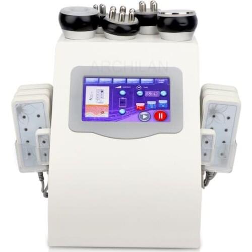 Ultrasonic Liposuction 40K lipo Cavitation Multipolar bipolor RF Vacuum laser Slimming radio frequency beauty SALON MACHINE
