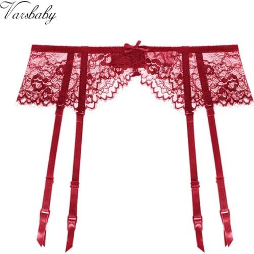 Varsbaby new arrival sexy high quality eyelash lace garter bow transparent underwear S M L XL