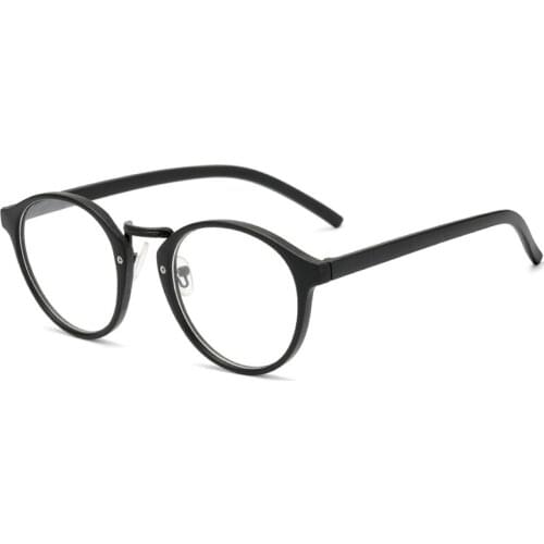 Vintage Classic Computer Round Optical Glasses Myopia Eyeglasses Frame Women Men Luxury Designer Unisex Cat Eye Gaming Eyewear