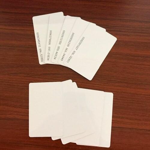 10PCS/Lot Smart Card Proximity Card RFID 125KHZ EM4100 TK4100 RFID TAG ID Card for Access Control Time Attendance