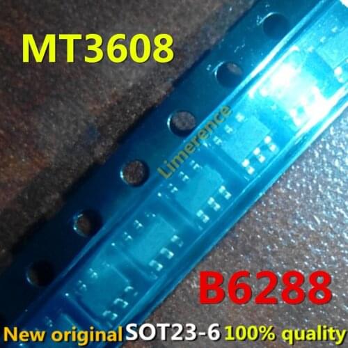 20PCS MT3608 3608 B6288 SOT23 SOT23-6 New original Support the BOM one-stop supporting services