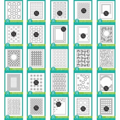 AliliArts Metal Cutting Dies Panel diy Scrapbooking Photo Album Decorative Embossing PaperCard Crafts Die