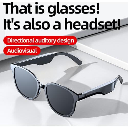 Fashion Smart Glasses Waterproof Sunglasses Support Calling Music Bluetooth Audio Sunglasses for Men and Women Smart Eyeglasses