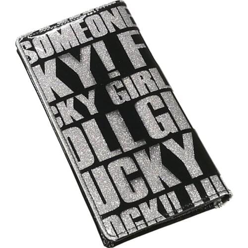 Fashion Glitter Women Long Clutch Wallet Ladies Female Zipper Coin Purse Pouch For Girls Power Bank Luxury Brand New Money Bag