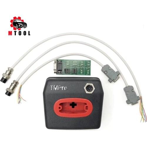 Original TMPro 2 TMPro2 Transponder Car Key Programmer PIN Code Calculator PIC adapter+Eeprom adapter+Set of 2 cable+Main SW