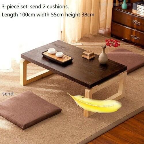 Simple Bay Window Table Home Folding Solid Wood Table Mini Coffee Table Desk Modern Furniture Side Tables Furniture Dotomy