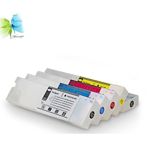 Winnerjet 1000 ml Empty Refillable Ink Cartridge For Epson SureColor SC T3200 T5200 T7200 T3270 T5270 T7270 Ink Cartridge