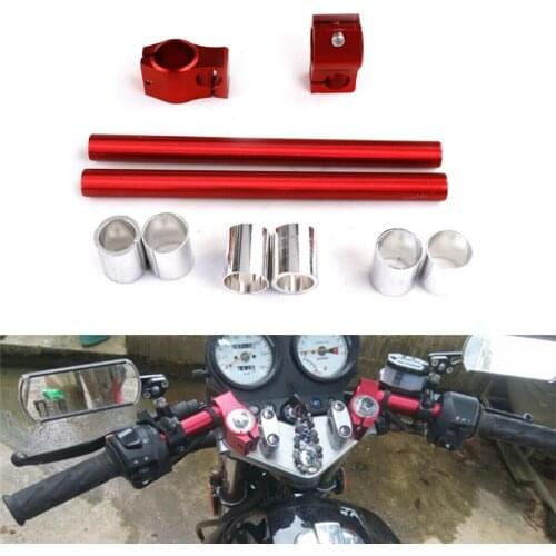 Motocross Motorcycle Handlebar Lever Grips Handle Bar Fit For Suzuki En Yamaha YBR Aluminum alloy Accessories