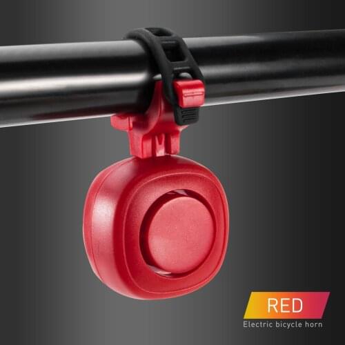 Kapvoe Cycling Bell Warning Safety 110 Db Electric Bell Police Siren Bicycle Loud Horn Outdoor Protective Cycling Accessories