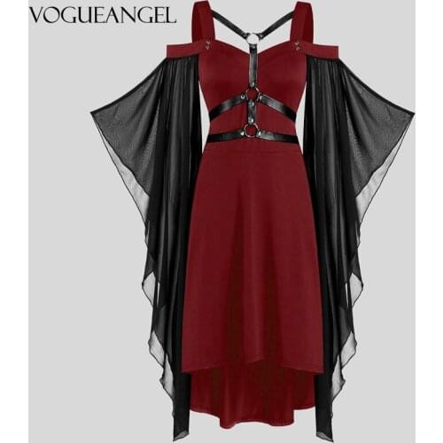 Vintage Medieval Robe Cosplay Costume Womne Plus Size Cold Shoulder Butterfly Sleeve Lace Up Halloween Princess Cosplay Dress