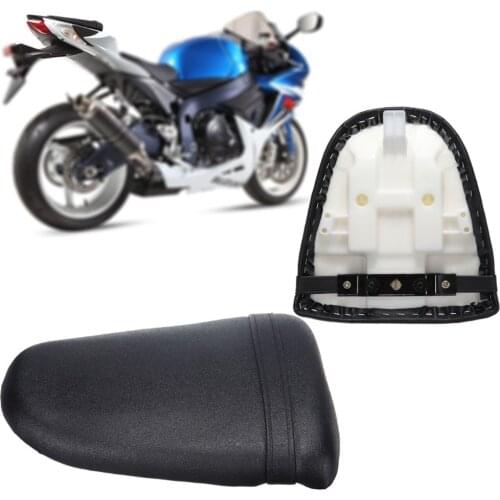 Motorcycle Rear Pillion Passenger Seat For Suzuki GSX-R 600 1996 - 2000 GSXR750 1997 - 1999 98 Cushion leather