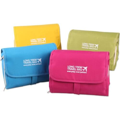 1PC ladies cosmetic bag, personal hygiene bag, bathroom toilet hanging bag, beauty kit cosmetic storage bag, travel cosmetic bag