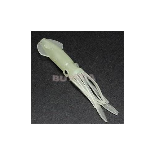 105mm Pcs Silicone Sea Fishing Lure Large Luminous Squid Soft Fish Baits Fake Lures Pesca Fishing Tackle Set