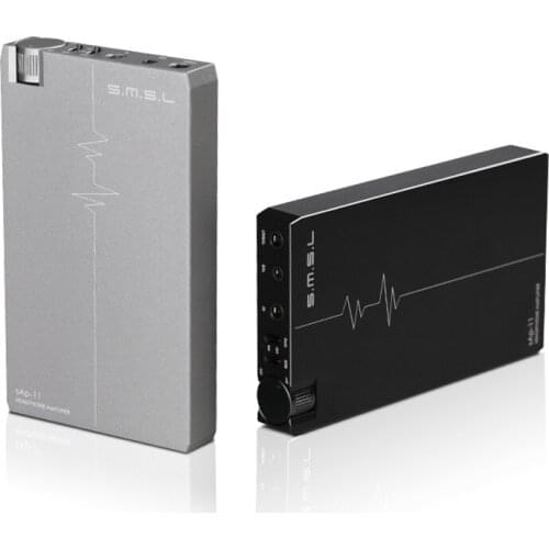 SMSL SAP-11 Hifi AudioPortable Headphone Amplifier Built-in High-capacity Battery 2.5mm Balanced Output 3.5mm Unbalanced Output